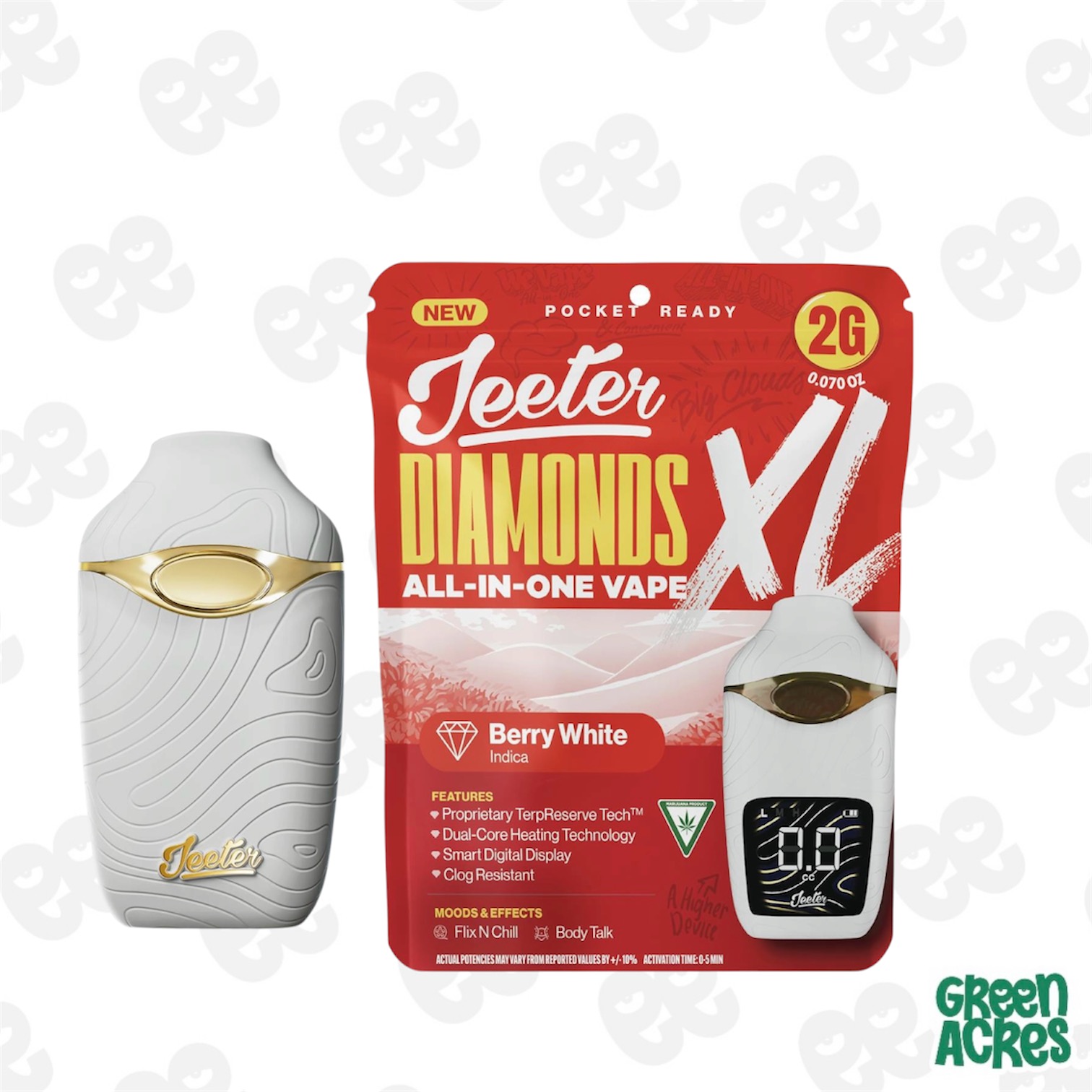 jeeter disposable vapes Jeeter: Berry White 2G XL Premium Diamonds Vape in Detroit, MI Color:Vintage Grey & Silver Direct to Concentrate xros nano vape suddenly