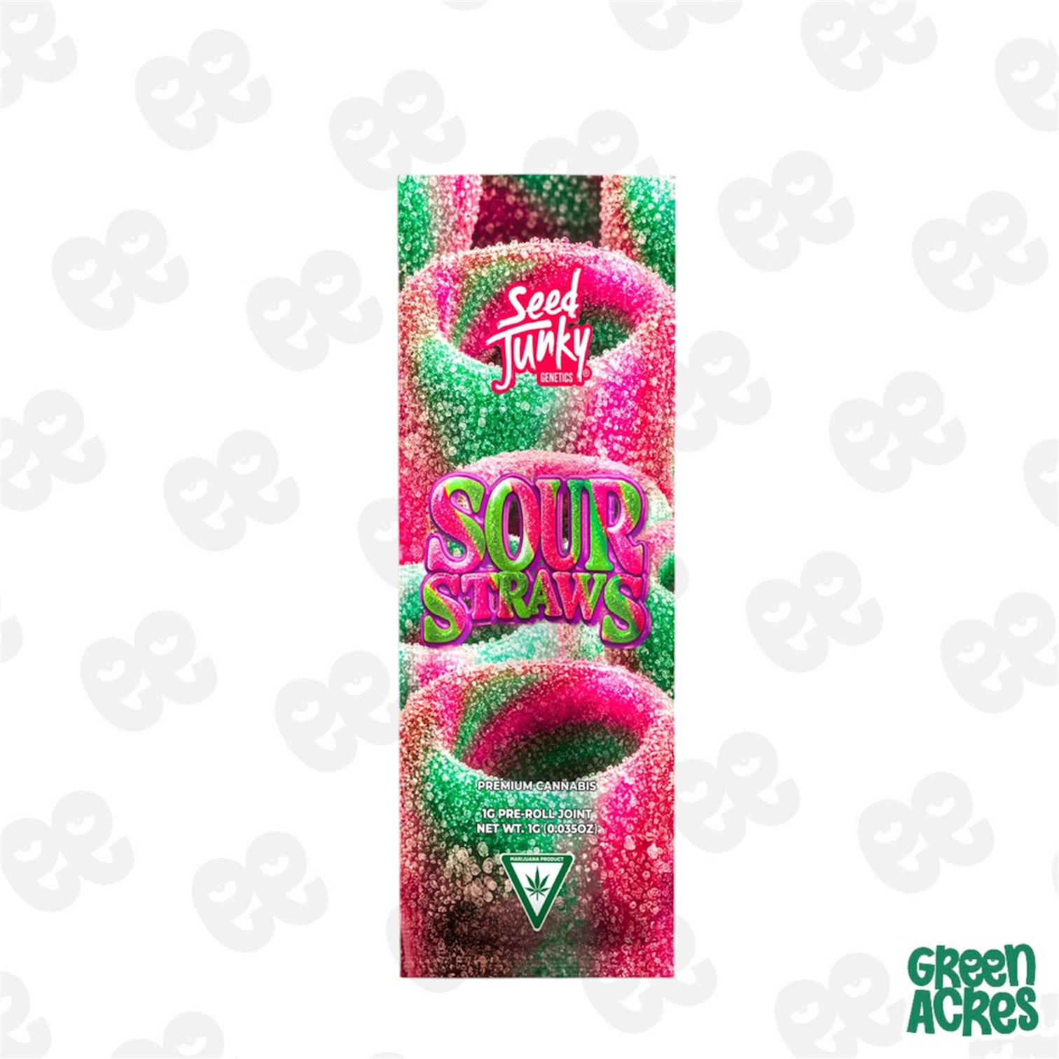 Seed Junky: Sour Straws 1G Pre-Roll