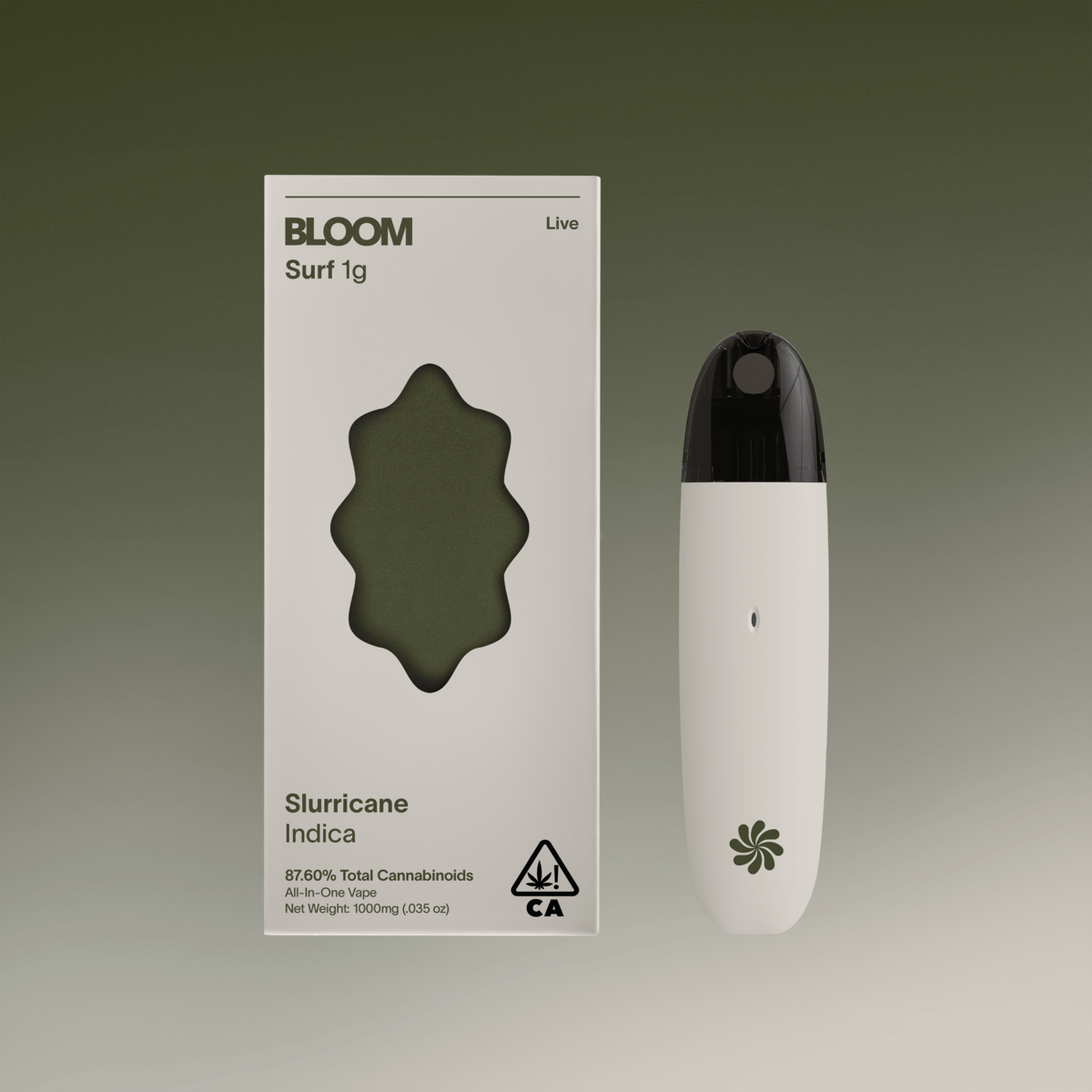 Bloom - Slurricane (i) - Live Resin Surf All In One - 1g