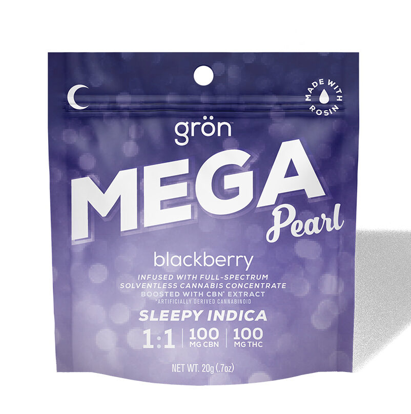 Gummy - TF - Gron - 100mg MEGA - Blackberry 1:1 CBN
