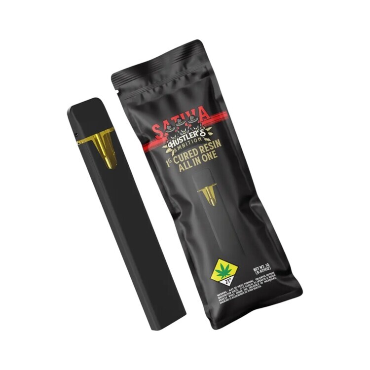Hustler's Ambition Cured Disposable 1g - Blue Dream