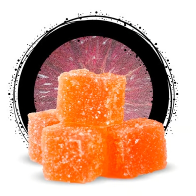 Edibles 10pk/100mg- Blood Orange