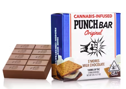 Smores Milk Chocolate | Original Punch Bar | 100mg