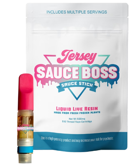 Jersey Sauce Boss | Live Resin Cart | Grease Bucket .