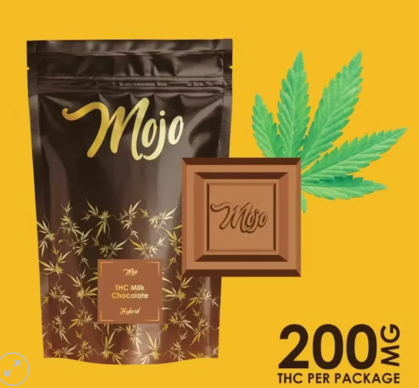 Mojo | Milk Chocolate | Infused Chocolate | 200mg | Indica