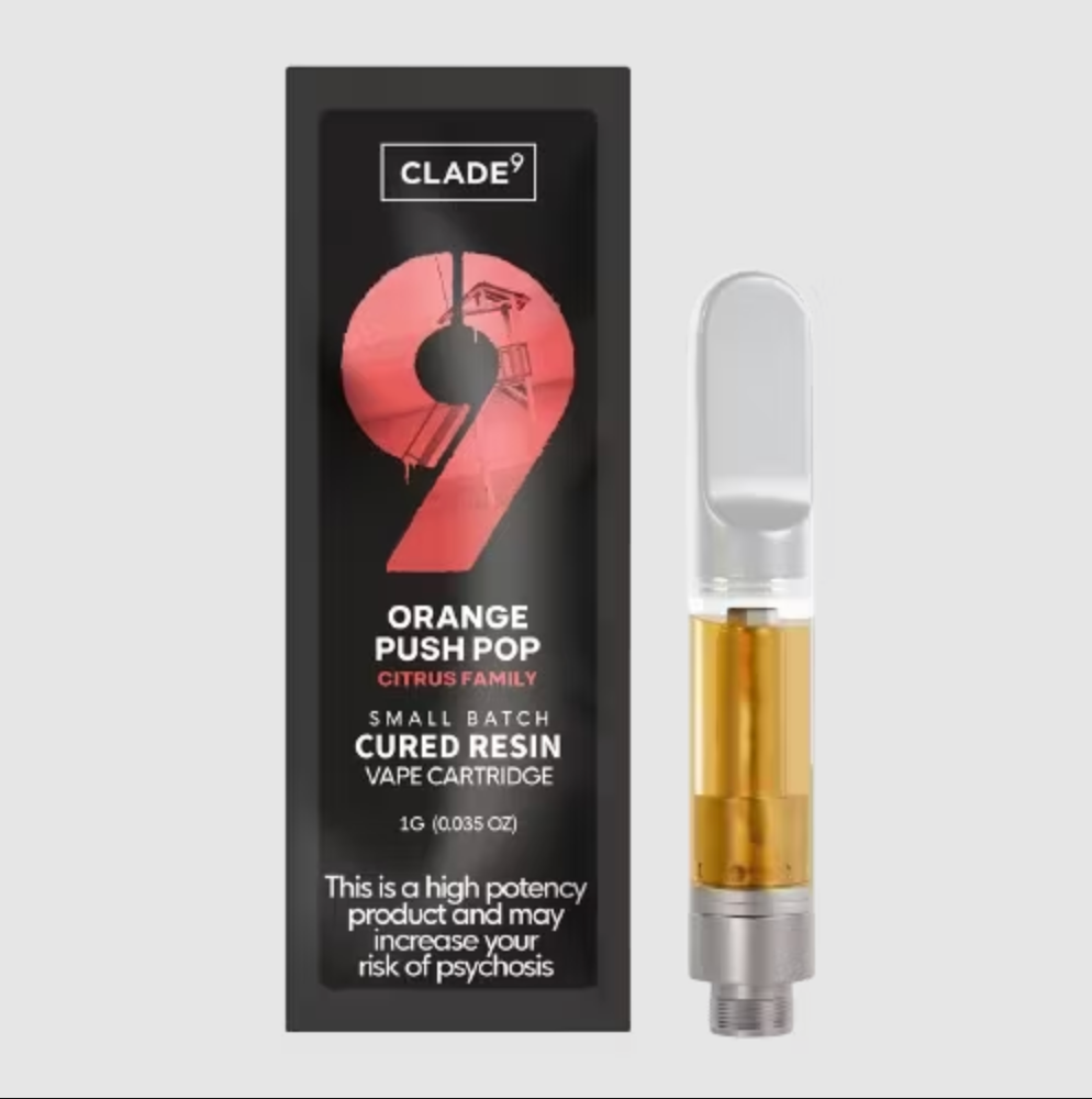Clade9 | Orange Push Pop - Cured Live Resin 1g