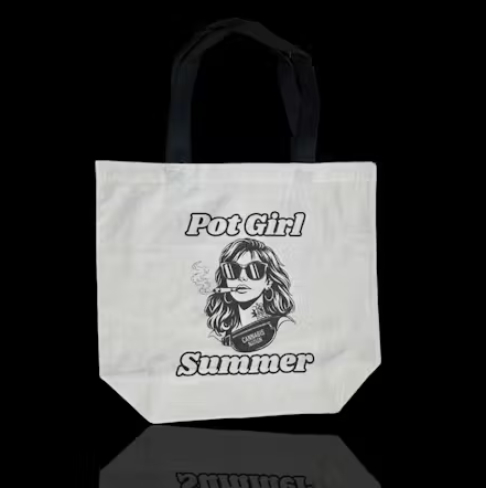 Tote Pot Girl Summer