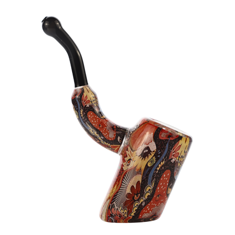 Arsenal Psychedelic Skull Mushroom Pipe