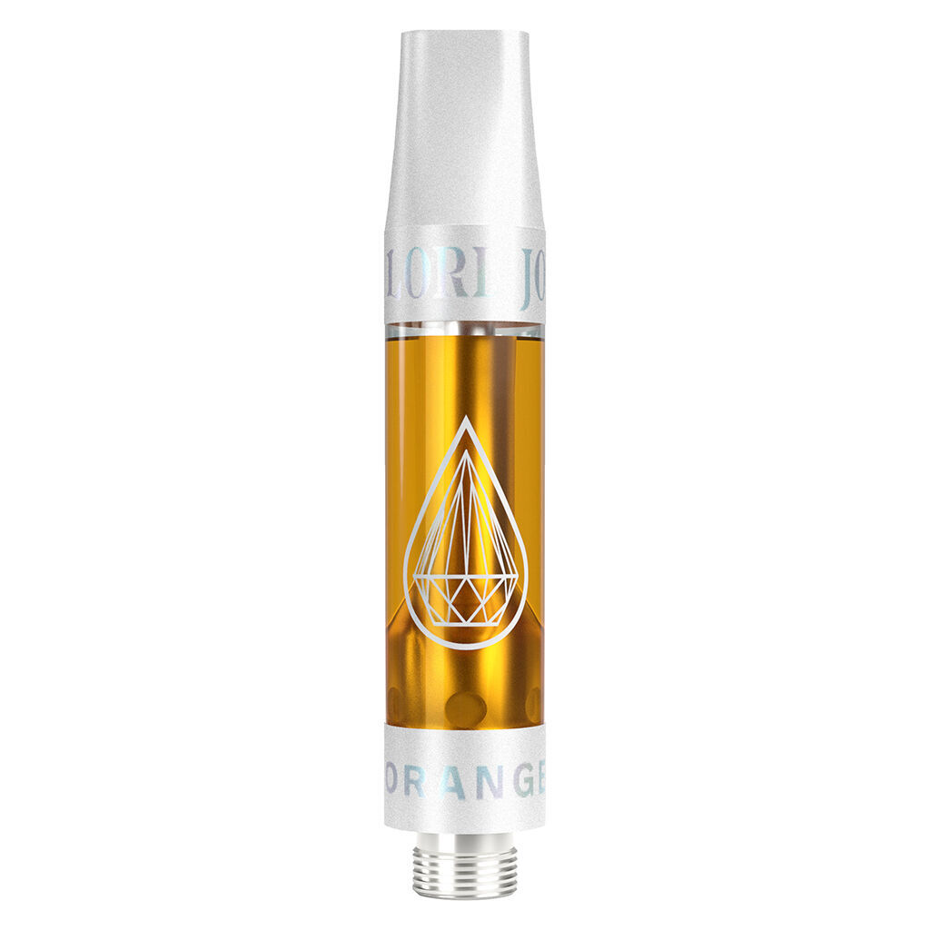 Orange Velvet Liquid Diamonds x Live Re 510 Thread Cartridge