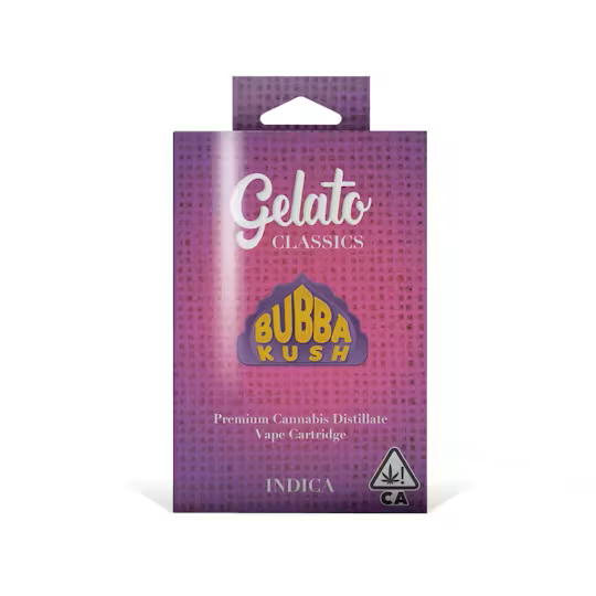 Bubba Kush - Disposable Cart 1G Dist Hybrid