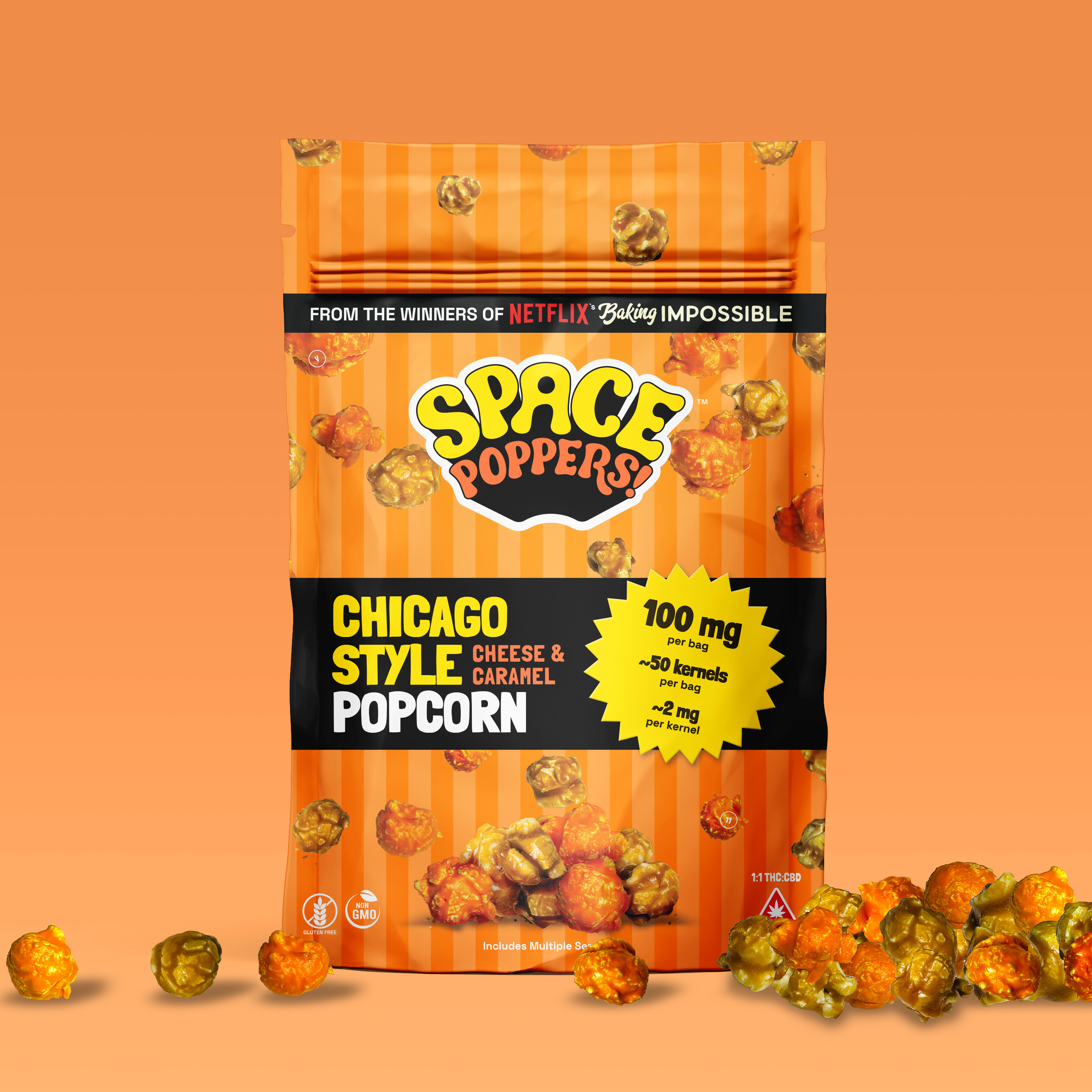 Popcorn: Chicago-Style (100 mg. bag)