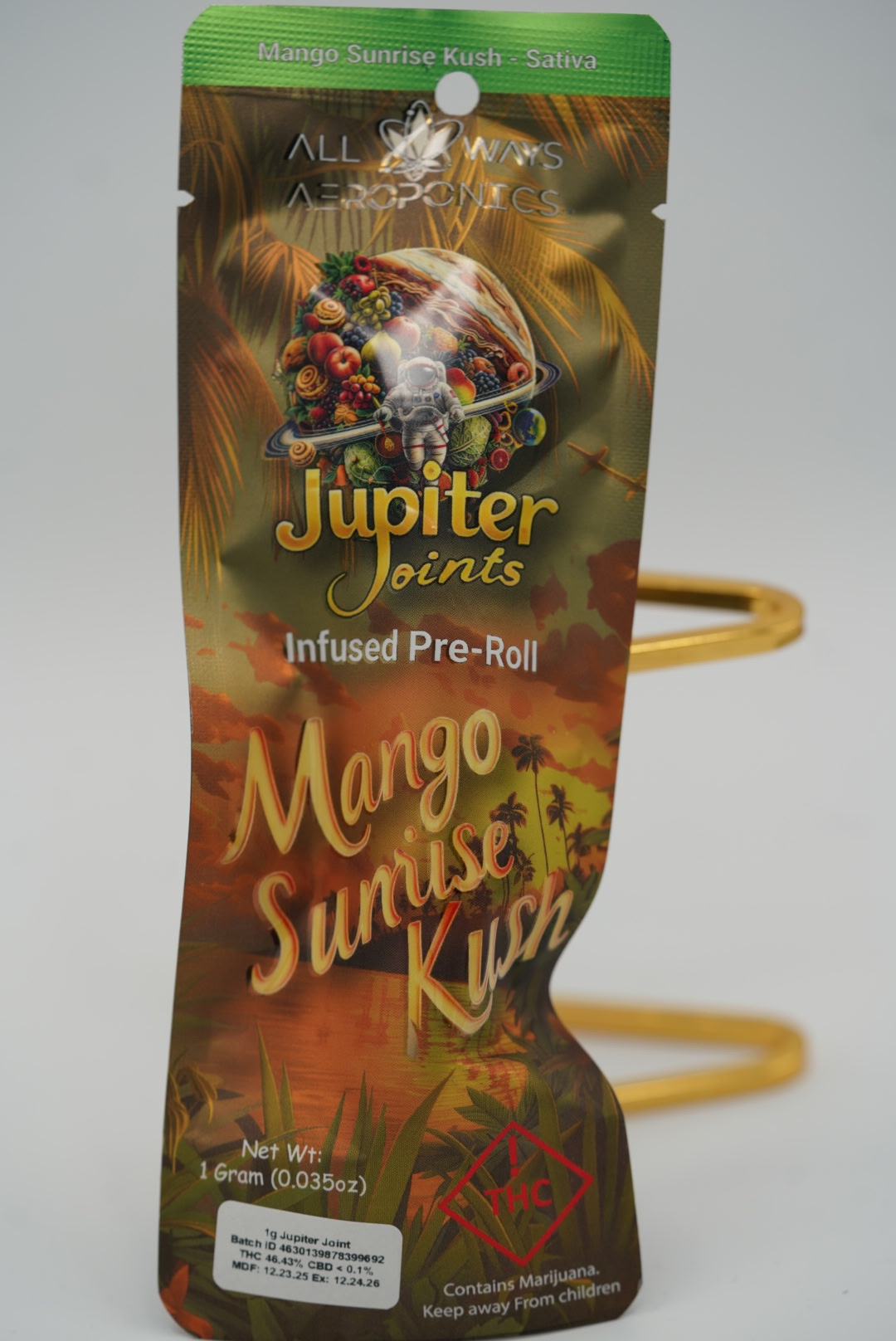 Jupiter Joints - Infused Preroll - Mango Sunrise Kush