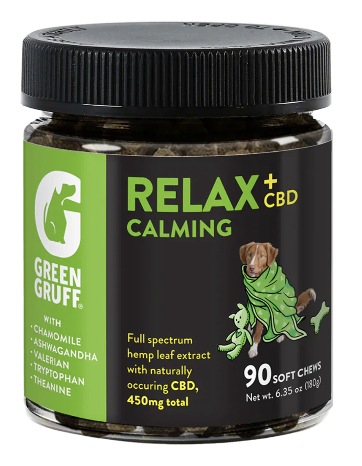 Relax Cbd Calming Dog Supplement