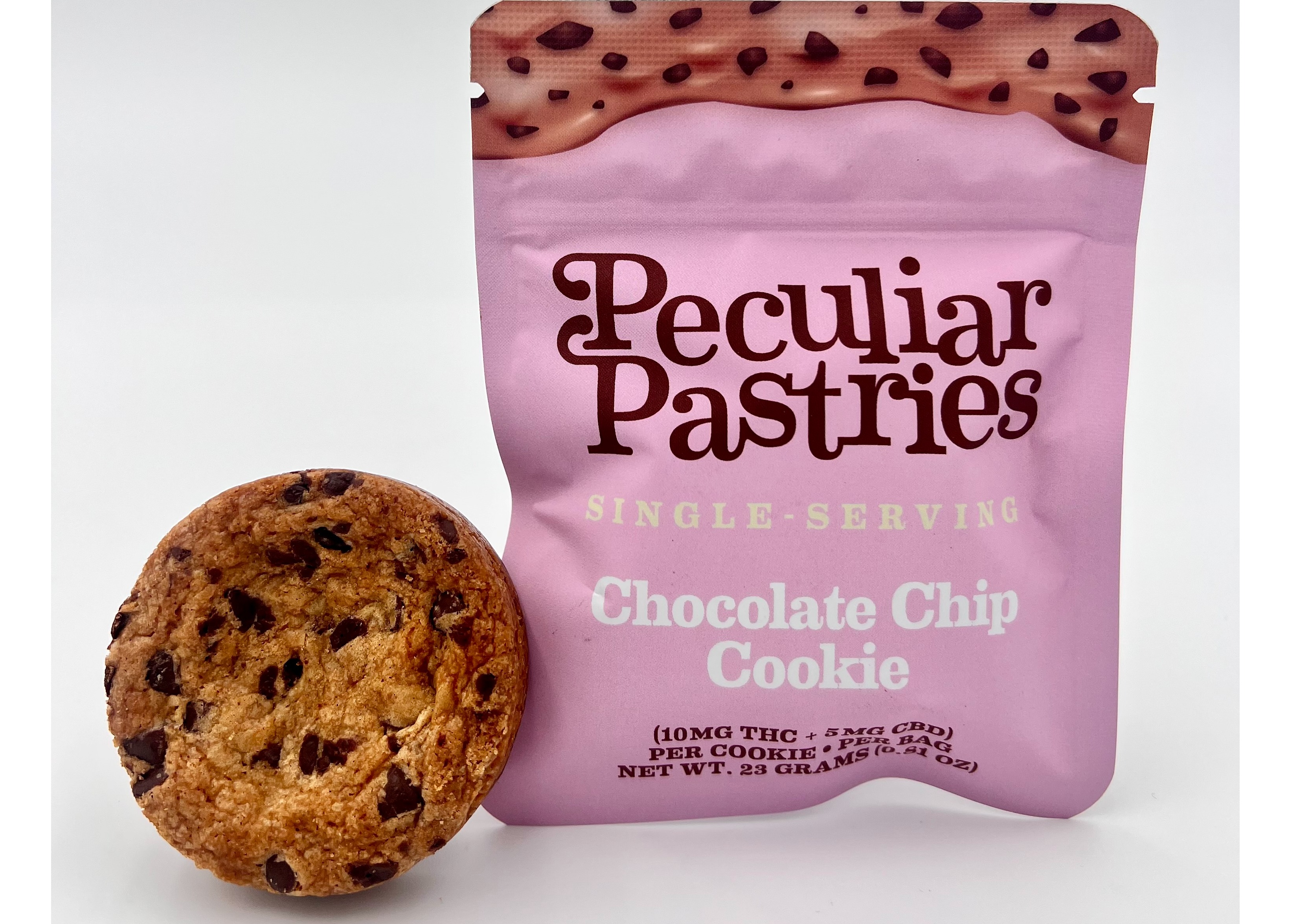 Serving Chocolate Chip Cookie