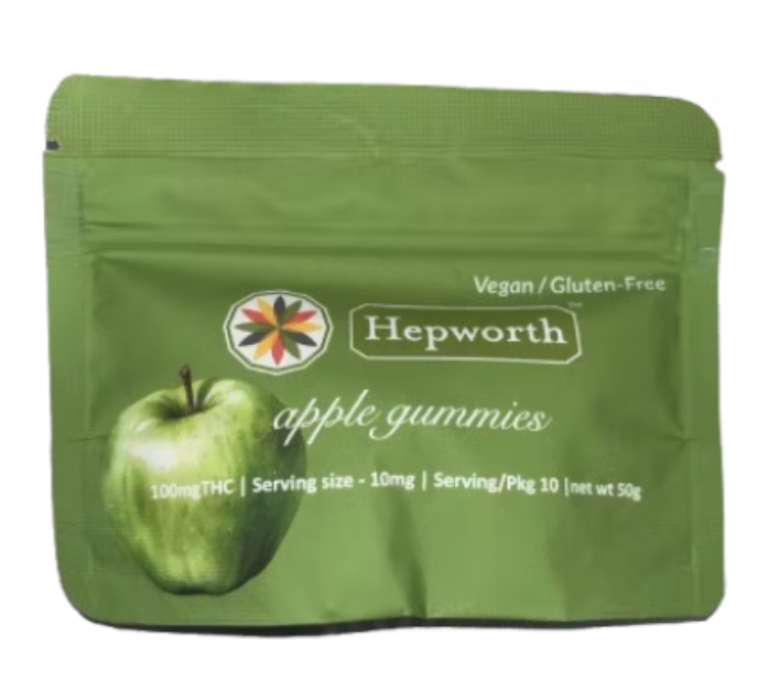 Hepworth Apple 100mg Fruit Chews