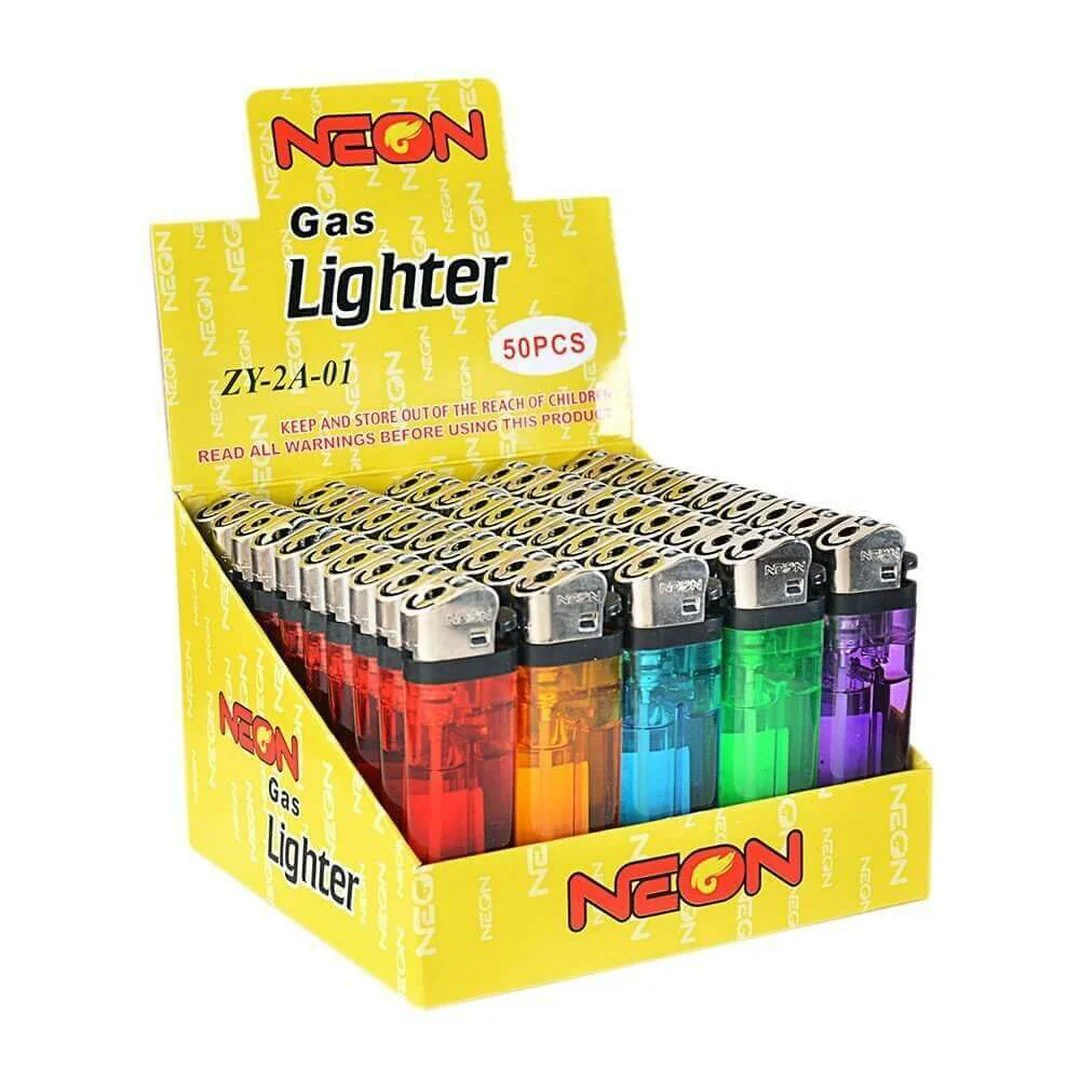 Neon Gas Lighter | Assorted Colors