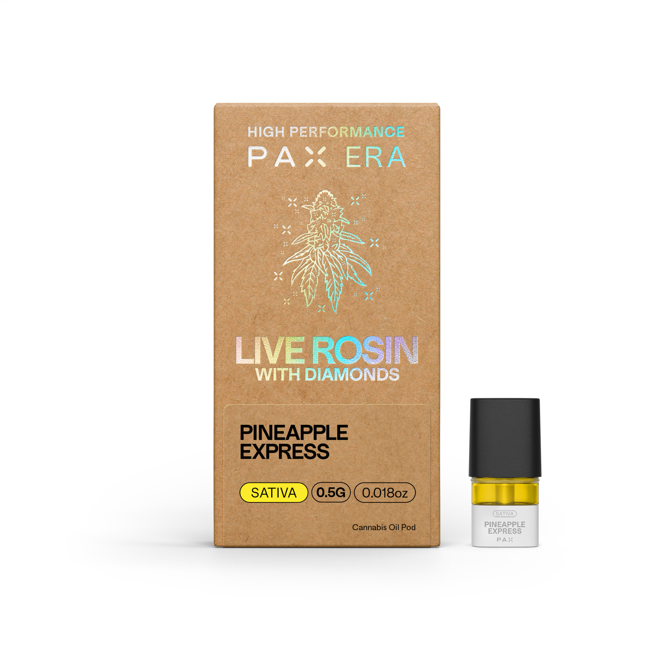 Live Rosin with Diamonds | Pineapple Express 0.5g | Pod