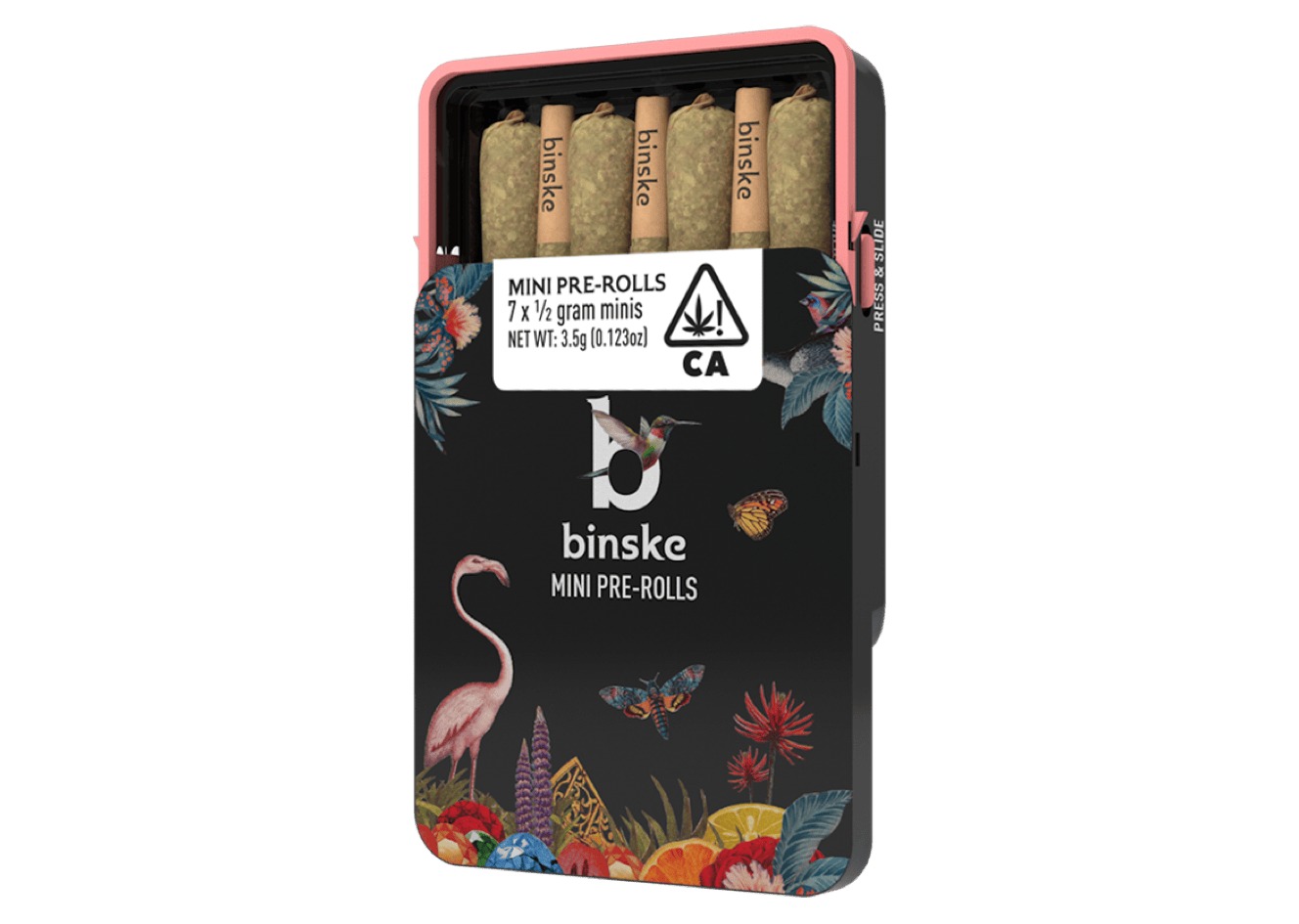 Infused Pre Roll Mini 7 Pack Hybrid; Berry Mintz