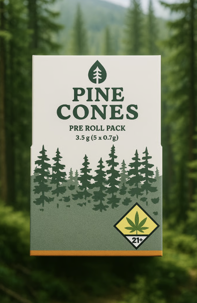 Pacific & Pine PineCones: Orange Fruit Snax (S) 5pk/