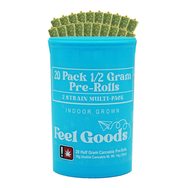 20pk Extra Gelato + Breathwork Orange - Preroll Pack - Feel Goods