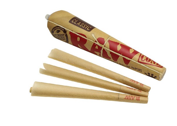 RAW Classic King Size Pre-Roll Cones | 3pk