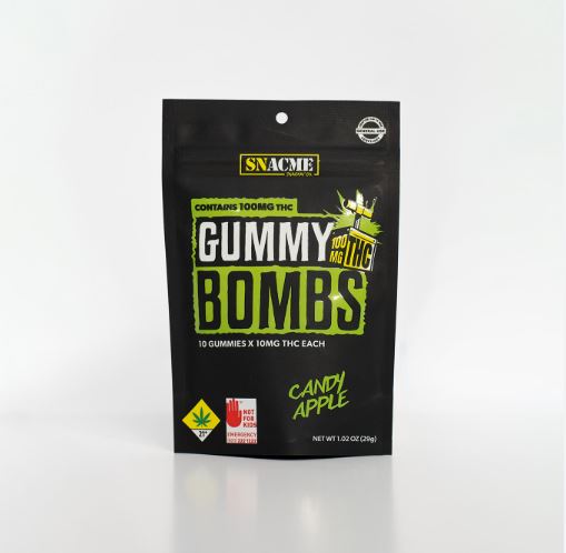 Candy Apple Gummy Bombs