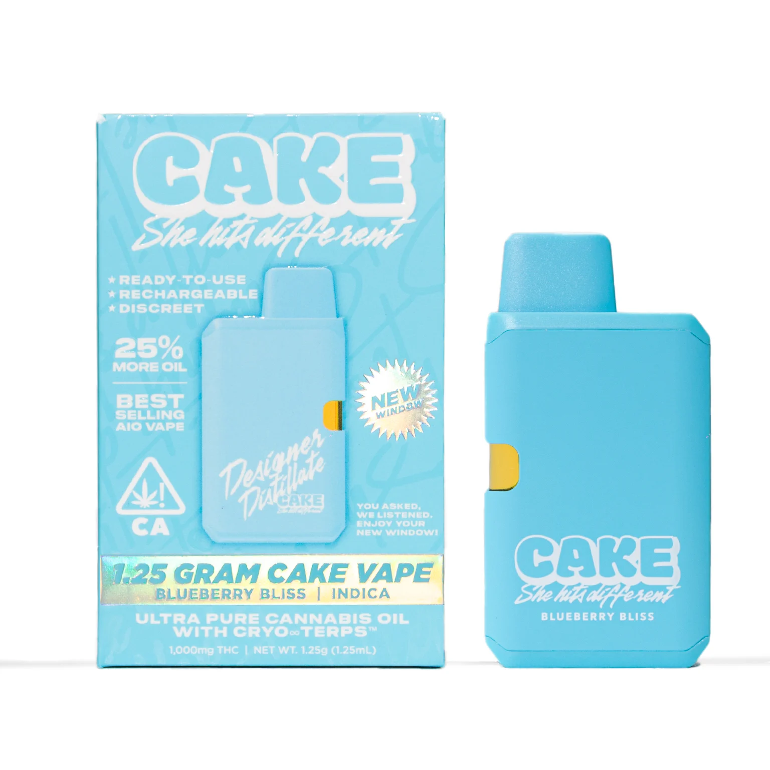 CAKE - Electric Lemonade (i) - All In One - 1.25g