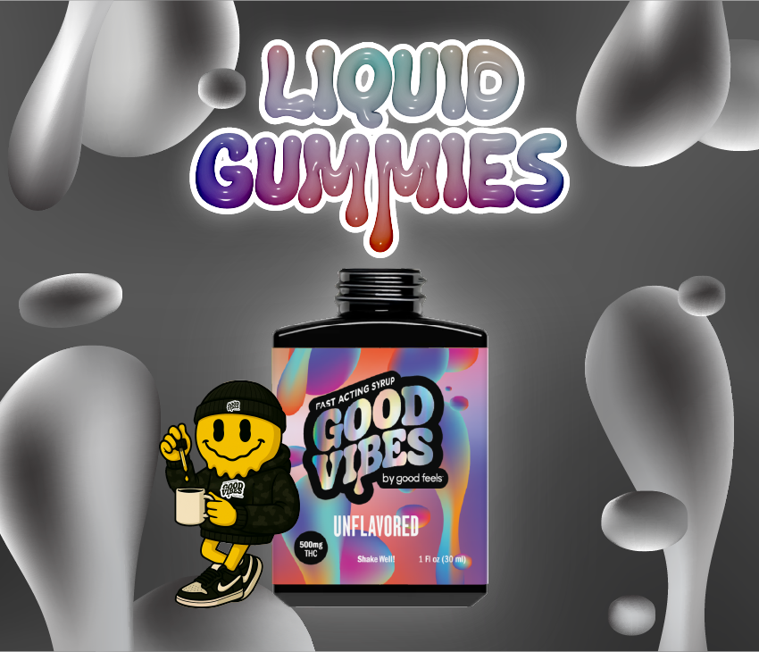 Unflavored Fast-Acting Liquid Gummies Syrup | 500mg