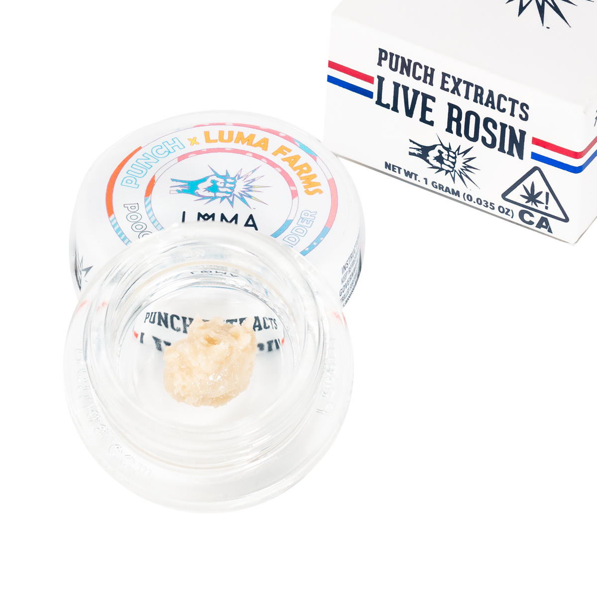 Poochies Papaya Tier 2 Live Rosin Cold Cure Badder (1g)