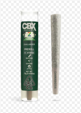 CBX - Zaalander (h) - Pre-roll - 0.75g