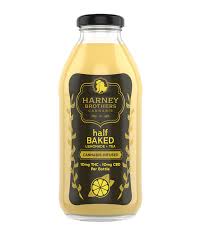 Beverage | Half Baked Iced Tea | 1:1 THC-CBD | 16oz. Bottle | 10mg