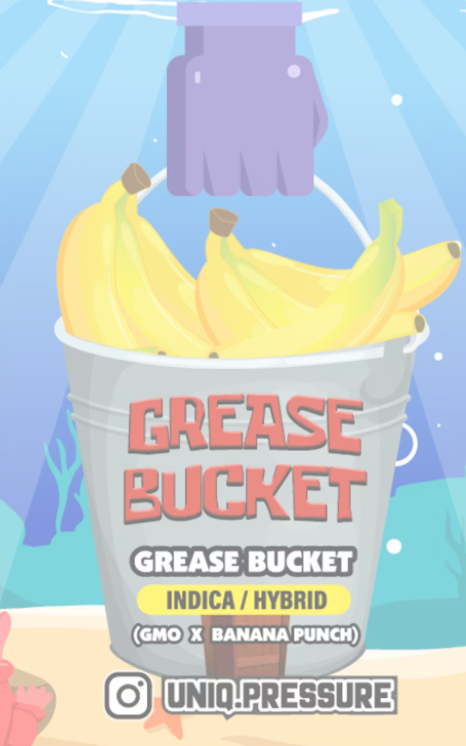 Uniqpressure - Grease Bucket 1g Live Rosin