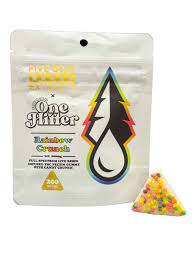 ONE HITTER | RAINBOW CRUNCH | LIVE RESIN | GUMMIES | 200MG | REC