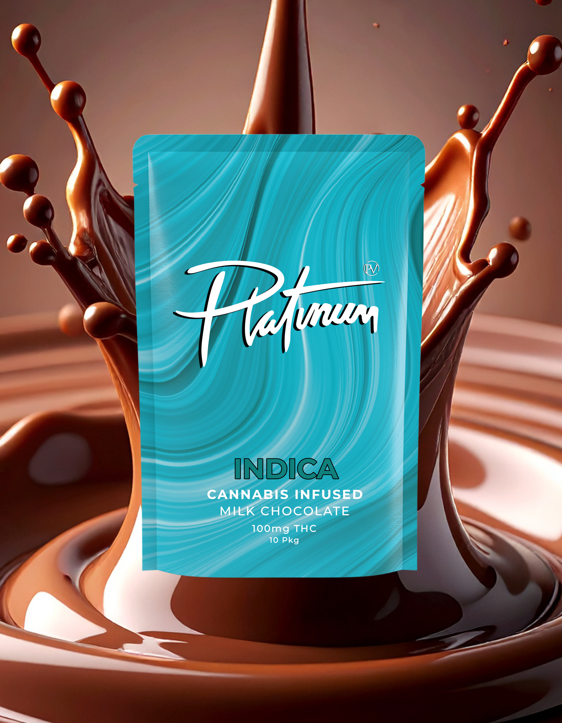 Original Cannabis Infused Milk Chocolate Bites 100mg (10x10mg)