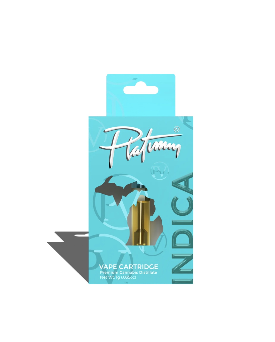 Platinum Vape: Honolulu Blue 1G Cart (I)