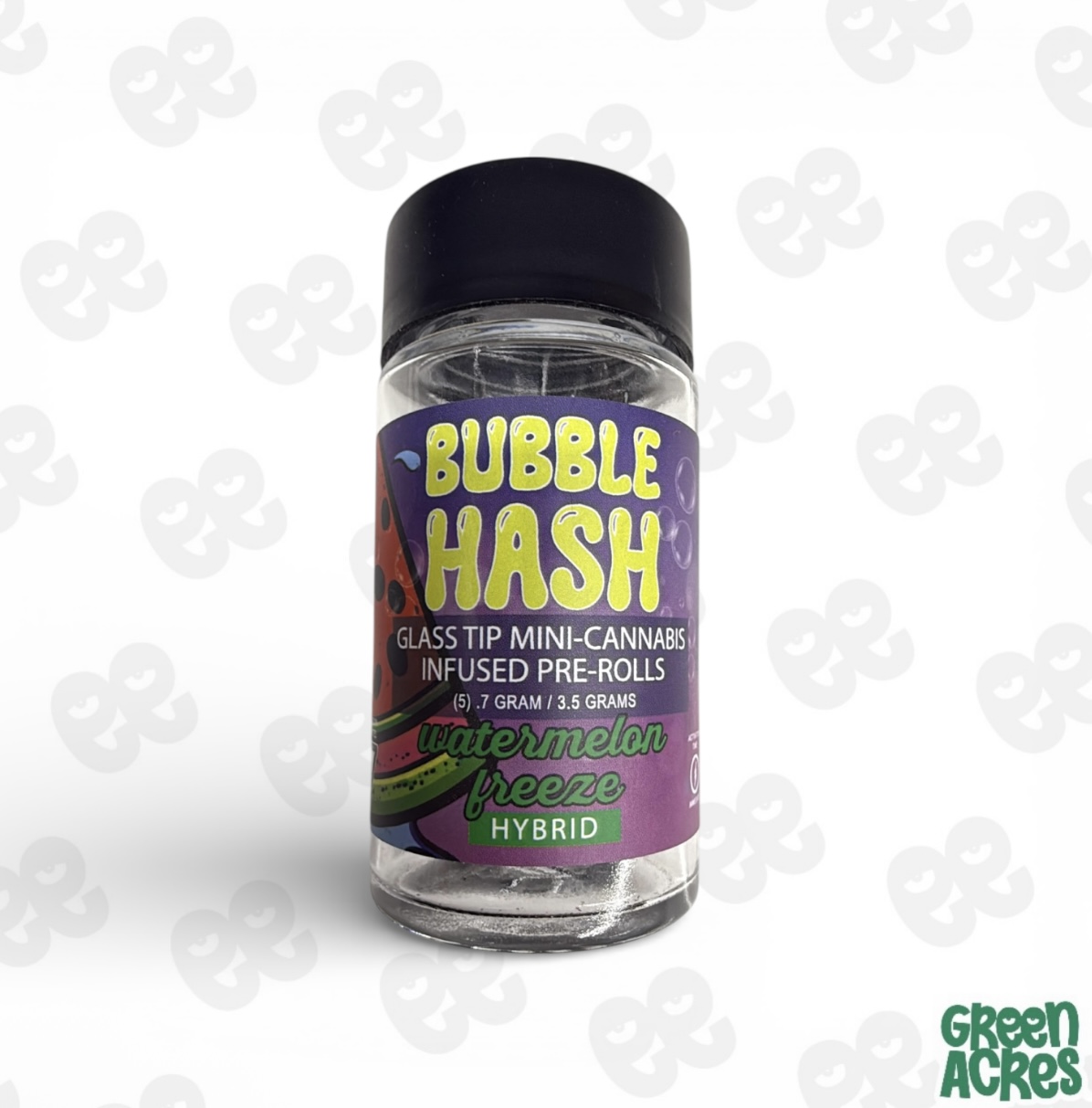 Watermelon Freeze 5 Pack Infused Bubble Hash (5x0.7G)