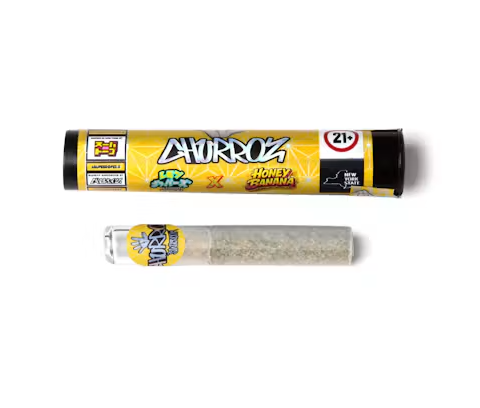 Static Room Churroz Lemon Popperz X Honey banana Hash Infused Pre roll