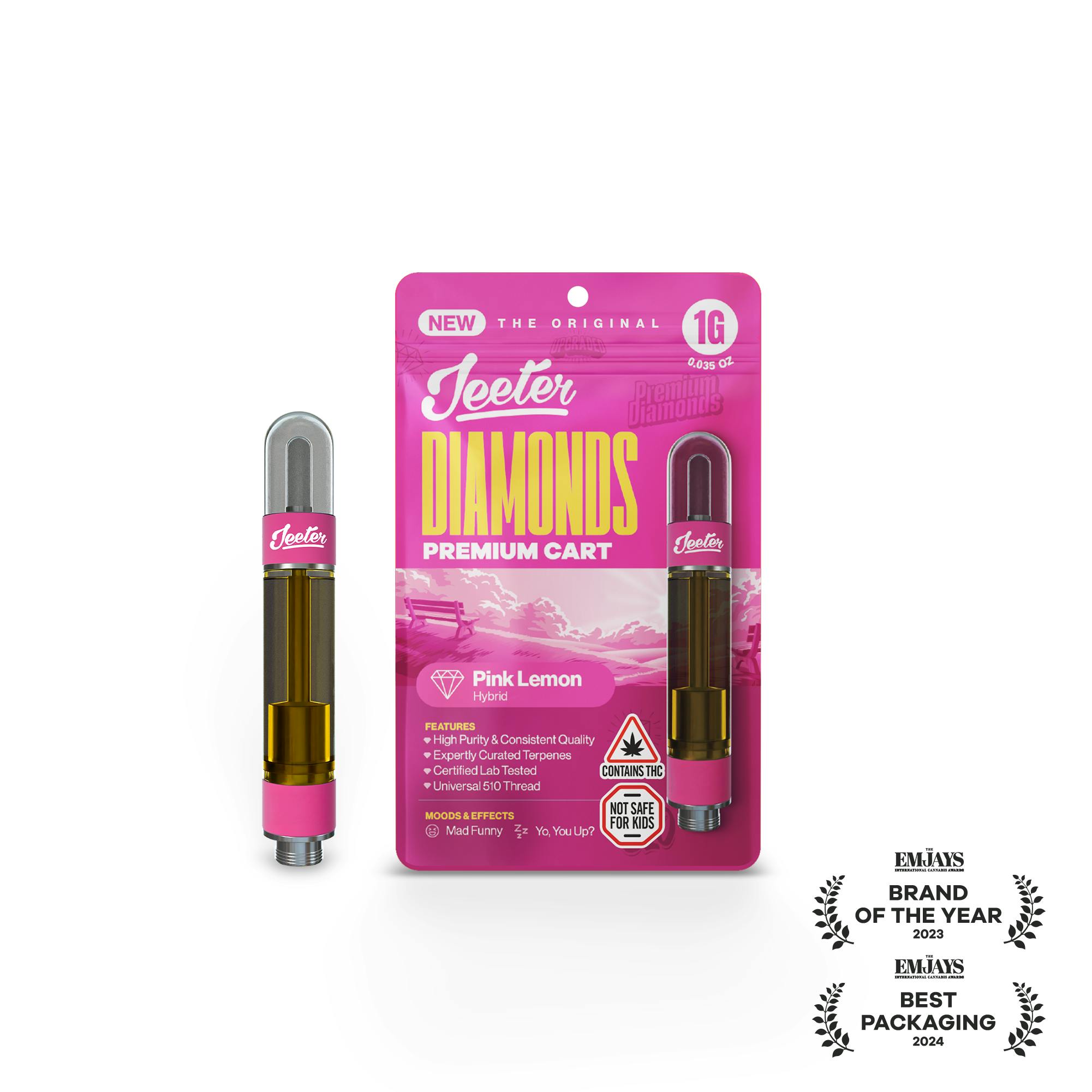 Pink Lemon 510 Cartridge | 1g