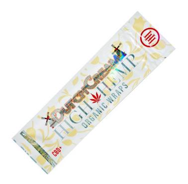 High Hemp Wraps Dutch Cream 2pk