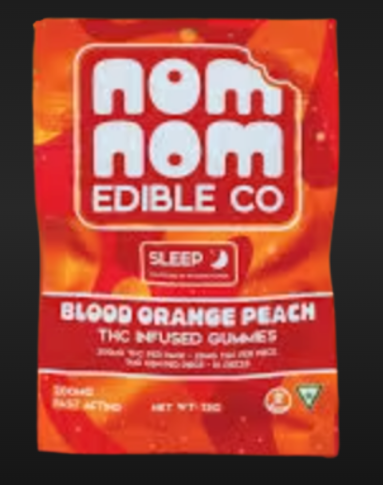 Blood Orange Peach (Sleep) |  Infused Edible | 200mg | Indica
