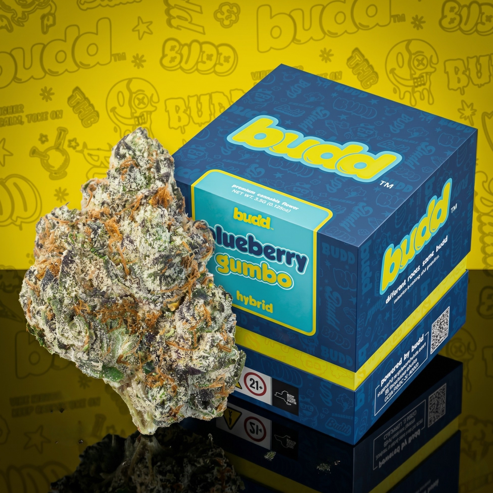 Blueberry Gumbo Tops
