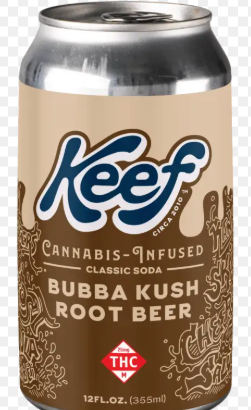 Keef Classic Soda Bubba Kush Root Beer 25mg