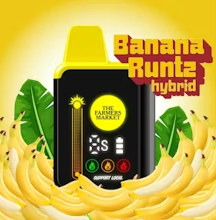 The Farmer's Market - Banana Runtz - 1g - Digital Disposable Vape