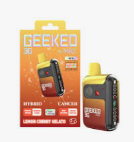 Geeked By Mkx Disposable  - Lemon Cherry Gelato