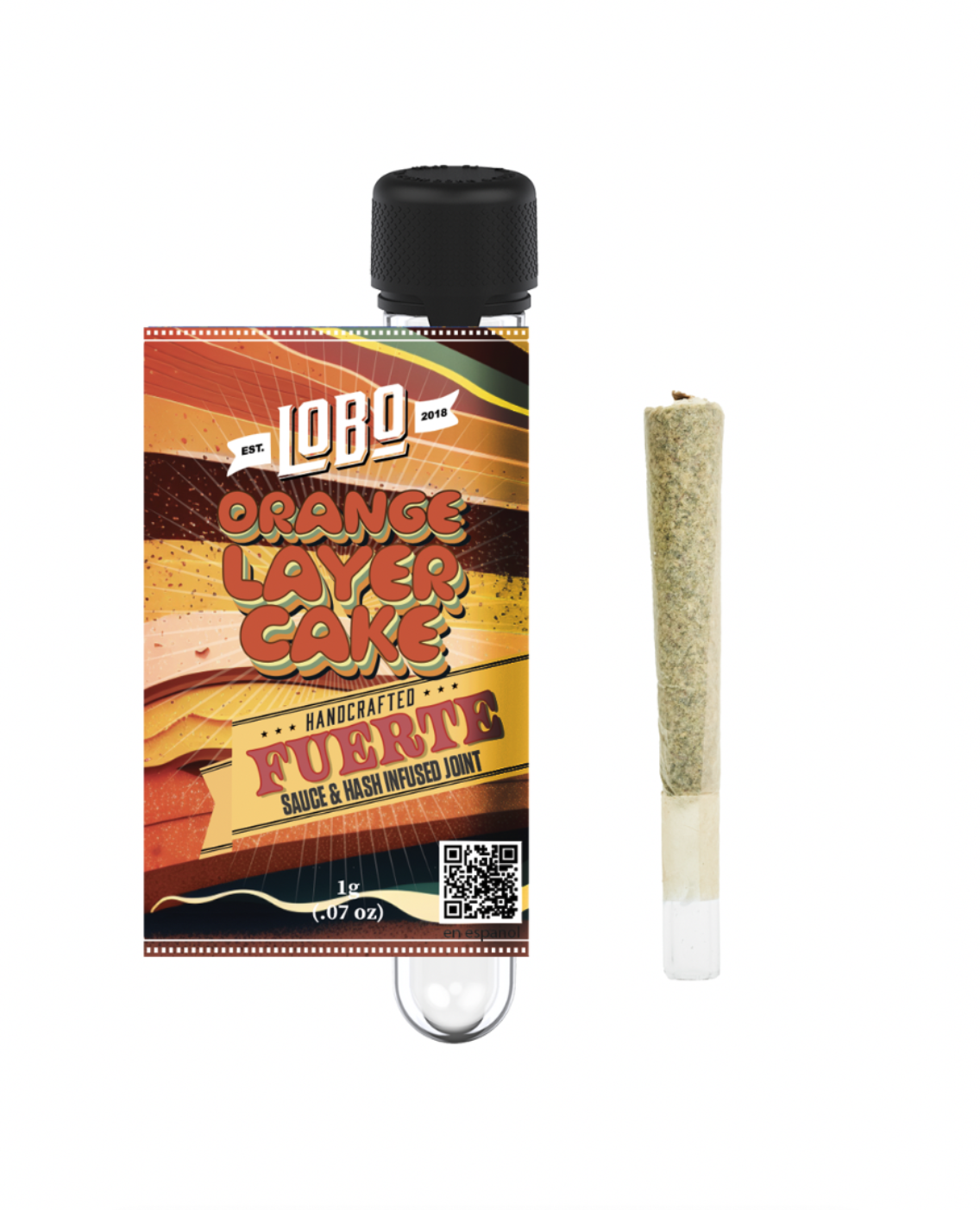 Orange Layer Cake Fuerte