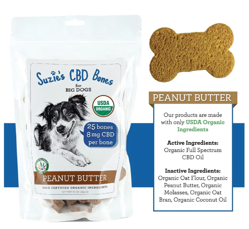 (92484) 200mg Peanut Butter Big Dog Treats