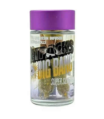 JetPacks | Super Silver Haze | Live Resin Infused Pre-Rolls 5x0.5g