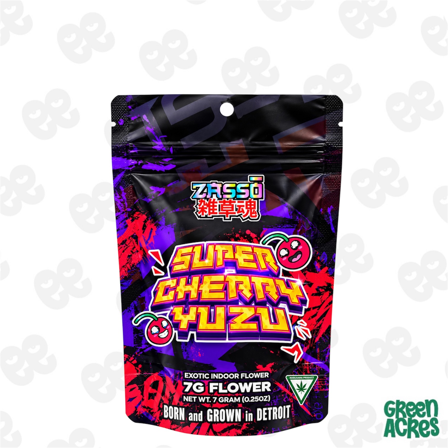 Zasso: Super Cherry Yuzu 7G Prepack