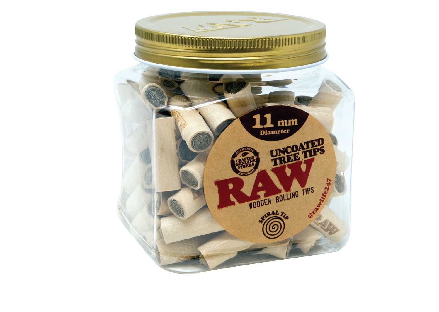 Uncoated Tree Tips | 11mm | 100pk