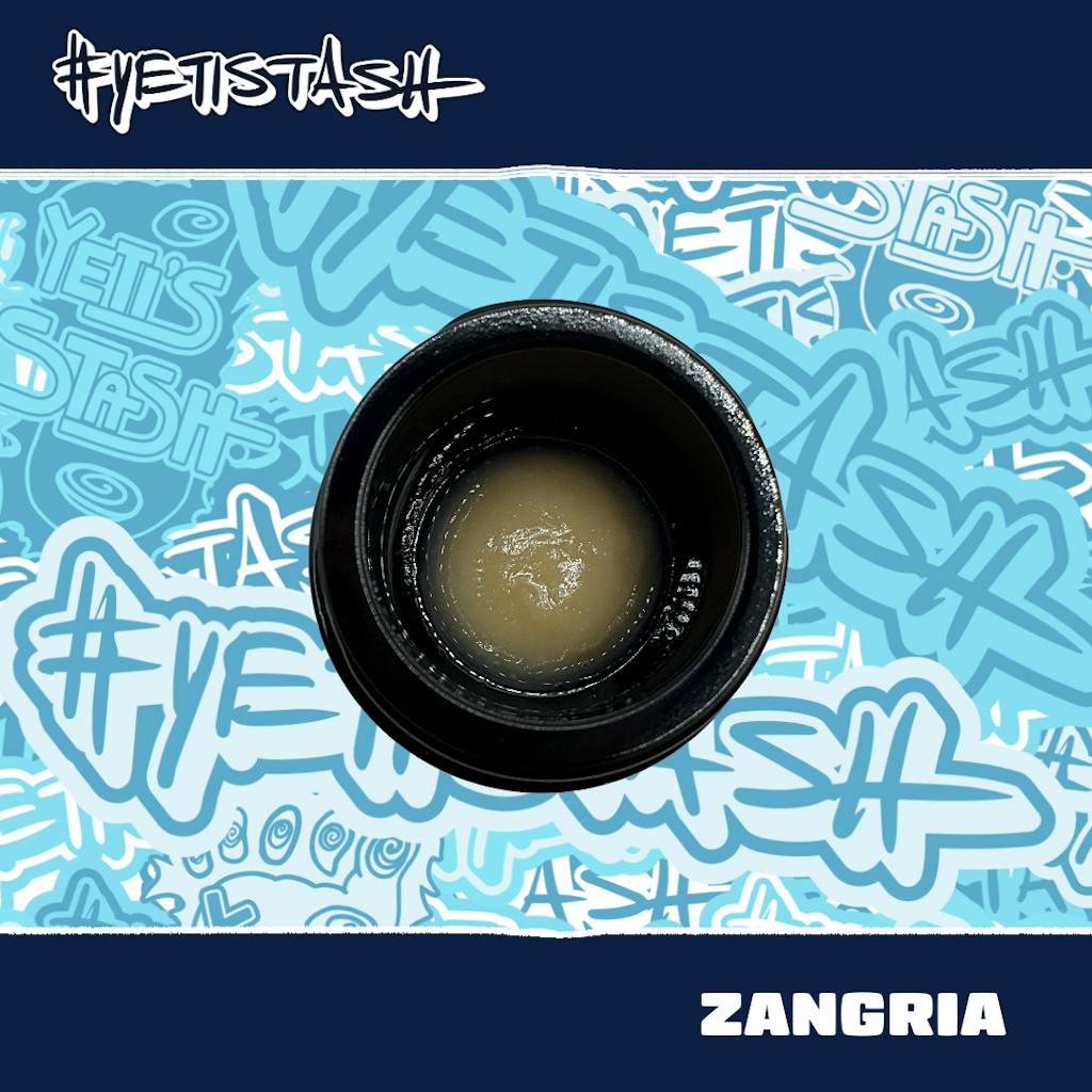 Yeti Stash | Zangria | Live Rosin | 1g